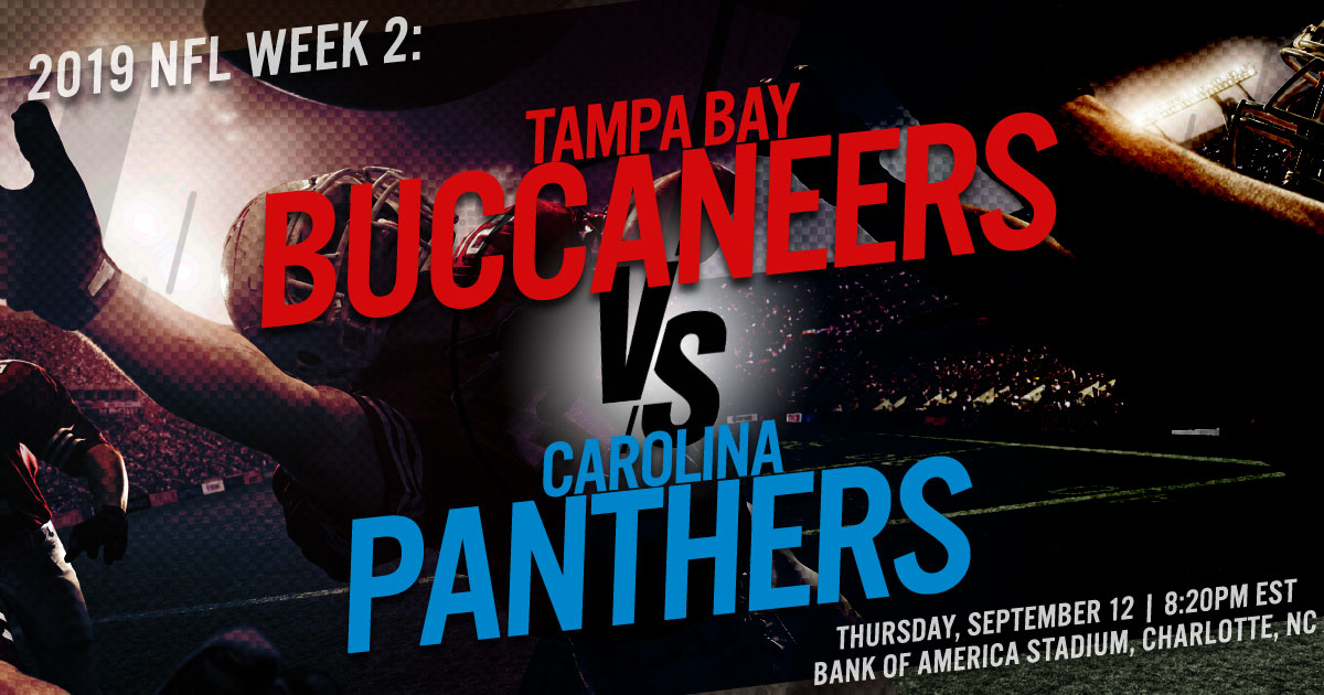 2019 NFL Week 2: Tampa Bay Buccaneers vs. Carolina Panthers