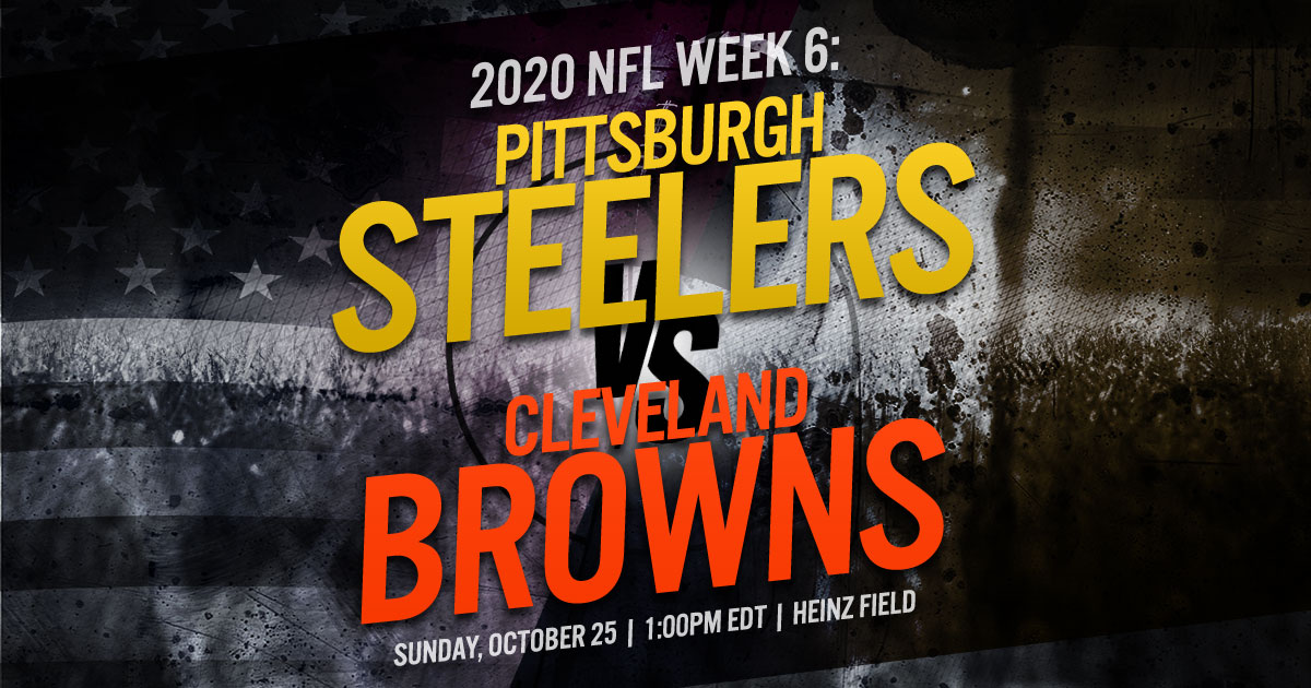 2020 NFL Week 6: Pittsburgh Steelers vs. Cleveland Browns