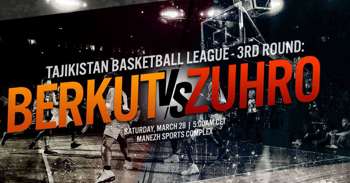 2020 Tajikistan Basketball League: Berkut vs. Zuhro