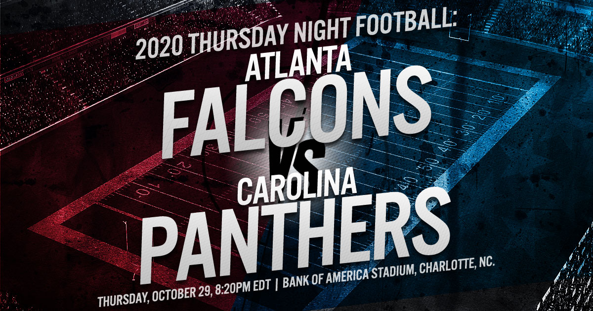 2020 Thursday Night Football: Atlanta Falcons vs. Carolina Panthers