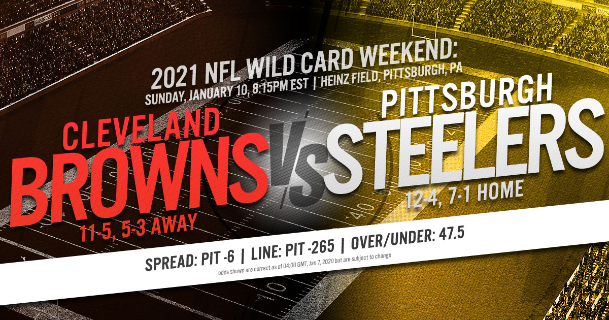 2021 NFL Wild Card Weekend: Pittsburgh Steelers vs. Cleveland Browns
