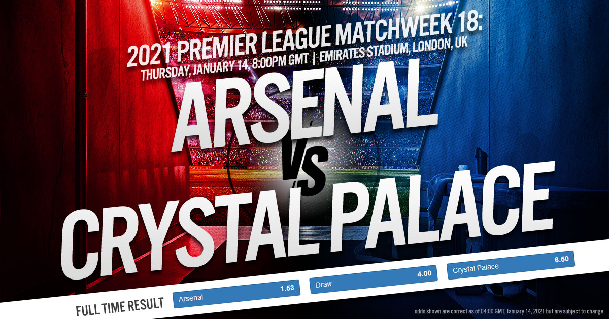 2021 Premier League Matchweek 18: Arsenal vs. Crystal Palace